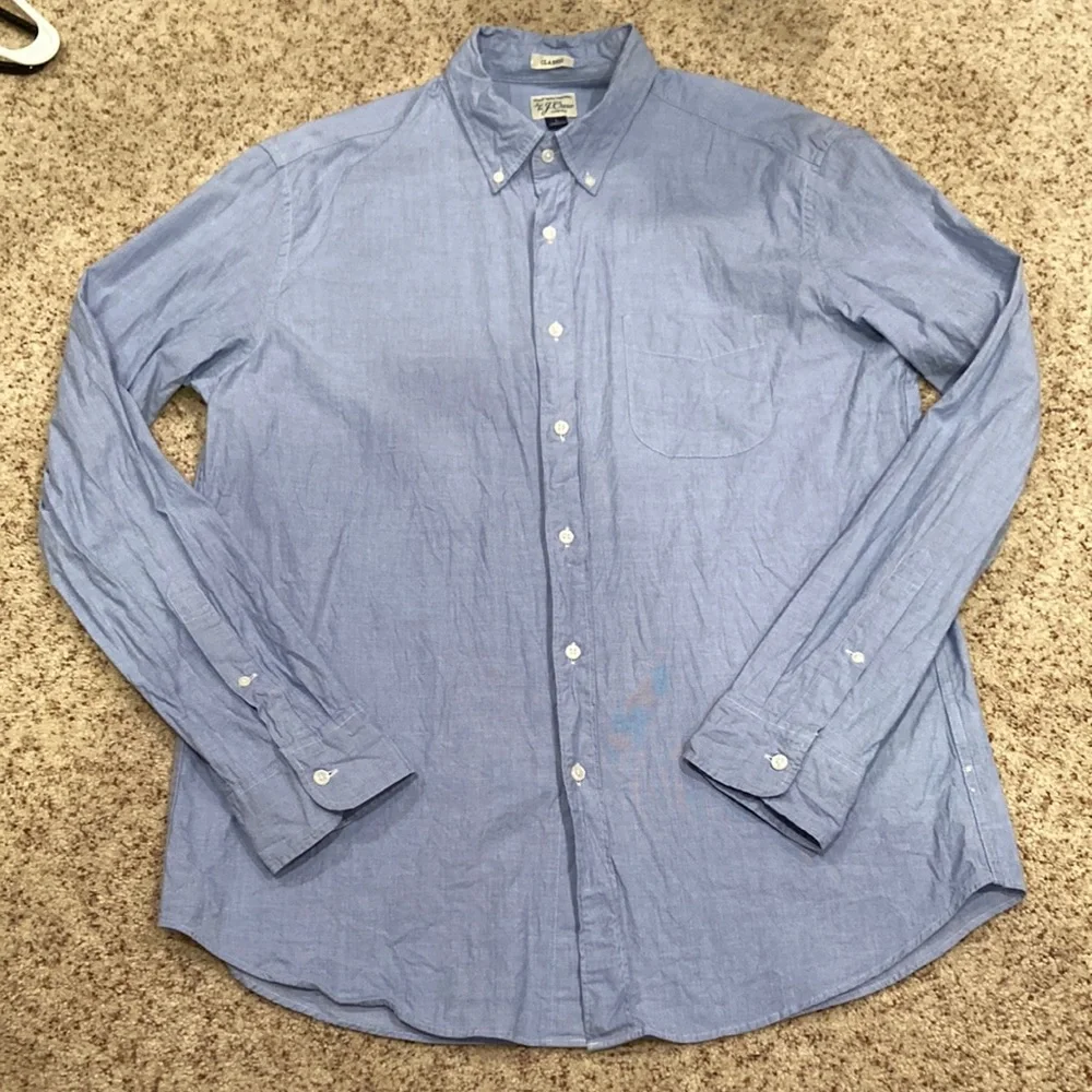 2 J. Crew classic button downs